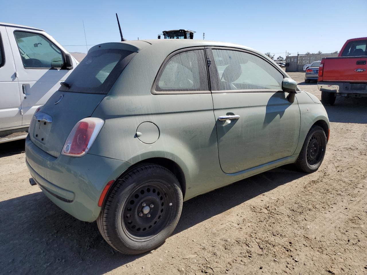 2014 Fiat 500 Pop VIN: 3C3CFFAR0ET191607 Lot: 76990754