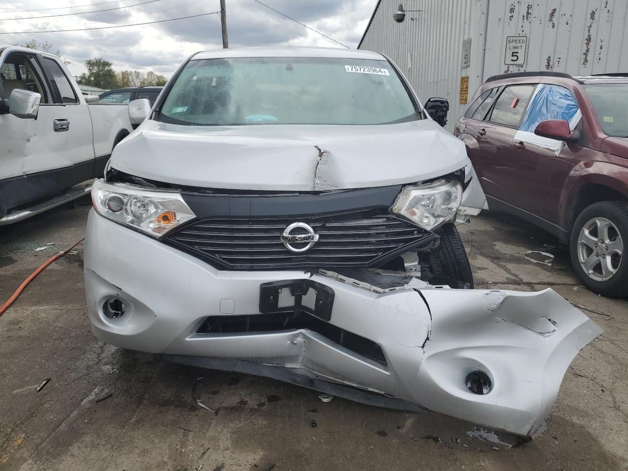 2015 Nissan Quest S VIN: JN8AE2KP2F9133928 Lot: 75723964