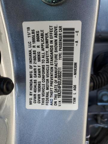 19XZE4F92LE003211 Honda Insight TO 13