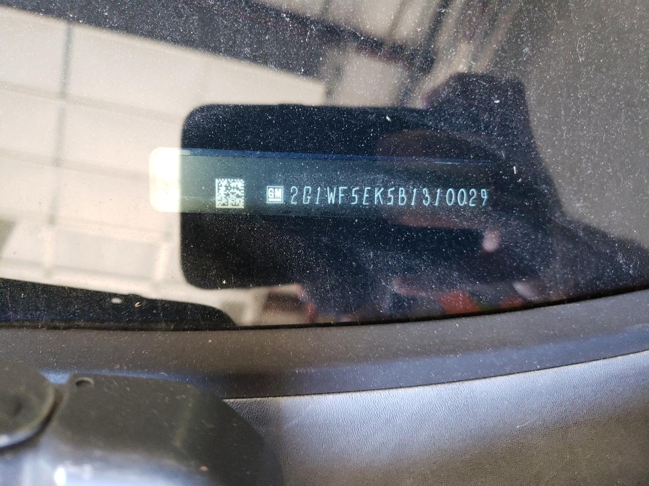 2011 Chevrolet Impala Ls VIN: 2G1WF5EK5B1310029 Lot: 74705044