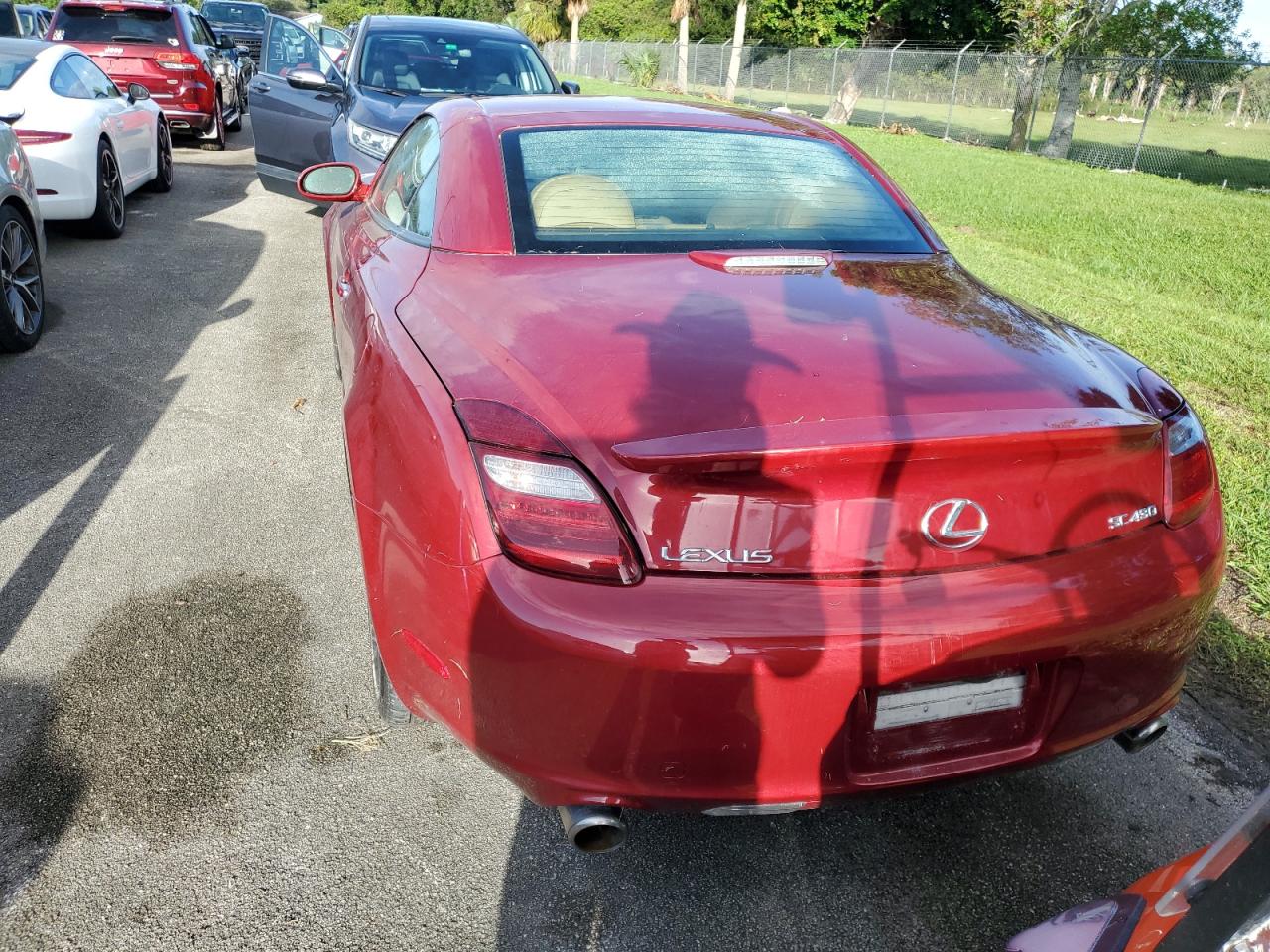 2007 Lexus Sc 430 VIN: JTHFN45Y579012182 Lot: 73826304