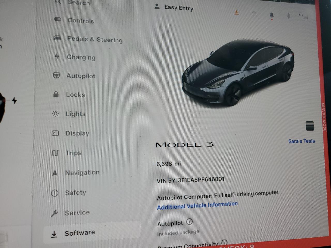 5YJ3E1EA5PF646801 2023 Tesla Model 3