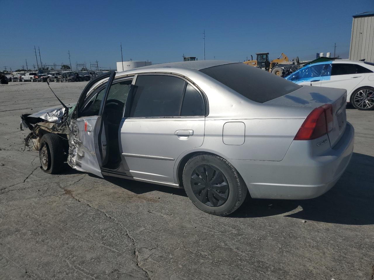 2002 Honda Civic Lx silver null gas 1HGES16592L078546 photo #3
