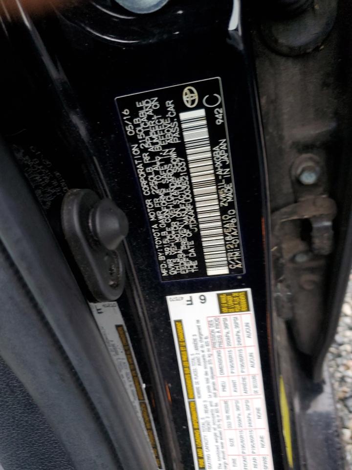 2016 Toyota Prius VIN: JTDKARFU0G3521037 Lot: 74716554