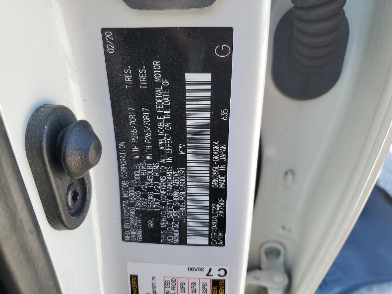 2020 Toyota 4Runner - Image 14