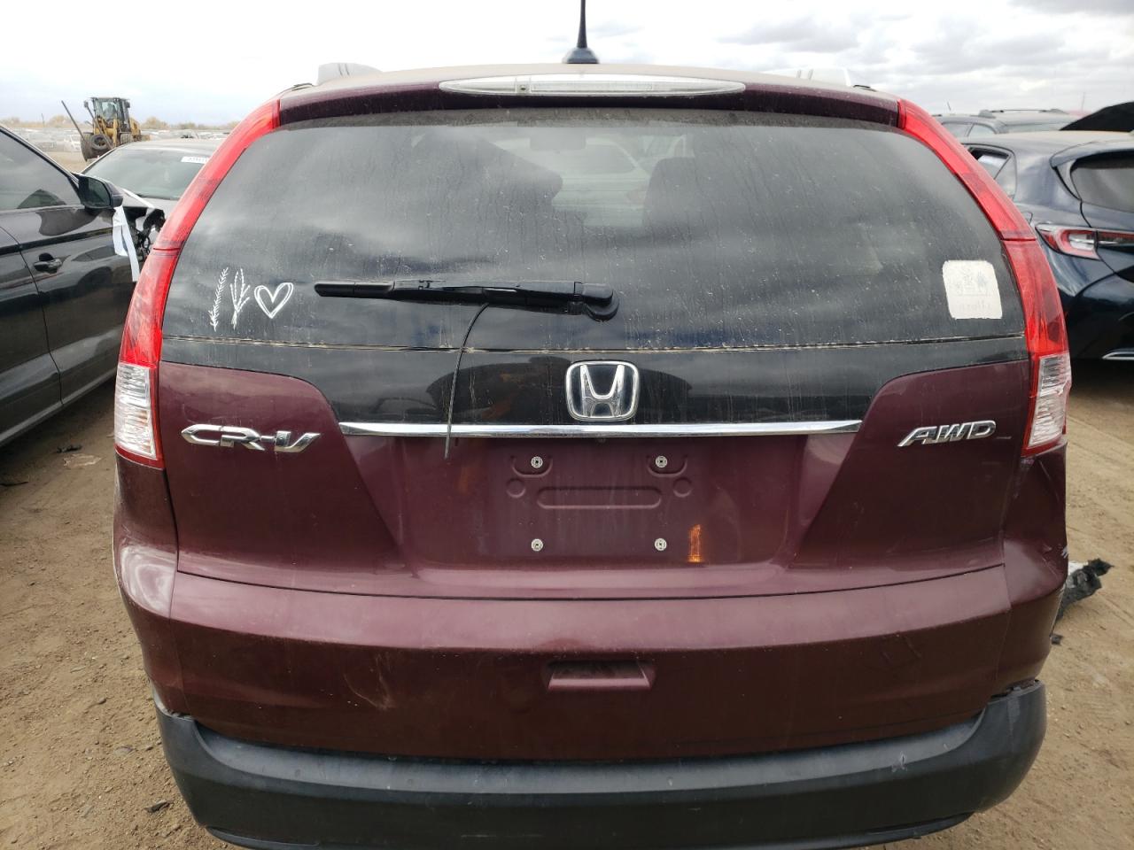 VIN 5J6RM4H73DL002179 2013 HONDA CRV no.6