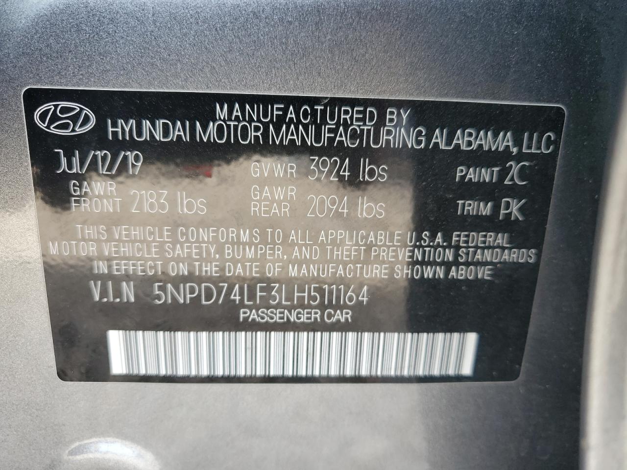 2020 Hyundai Elantra - Image 13