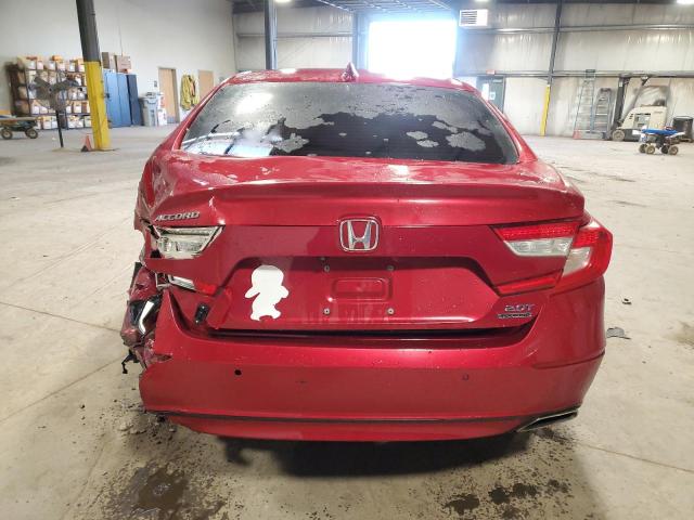  HONDA ACCORD 2018 Красный