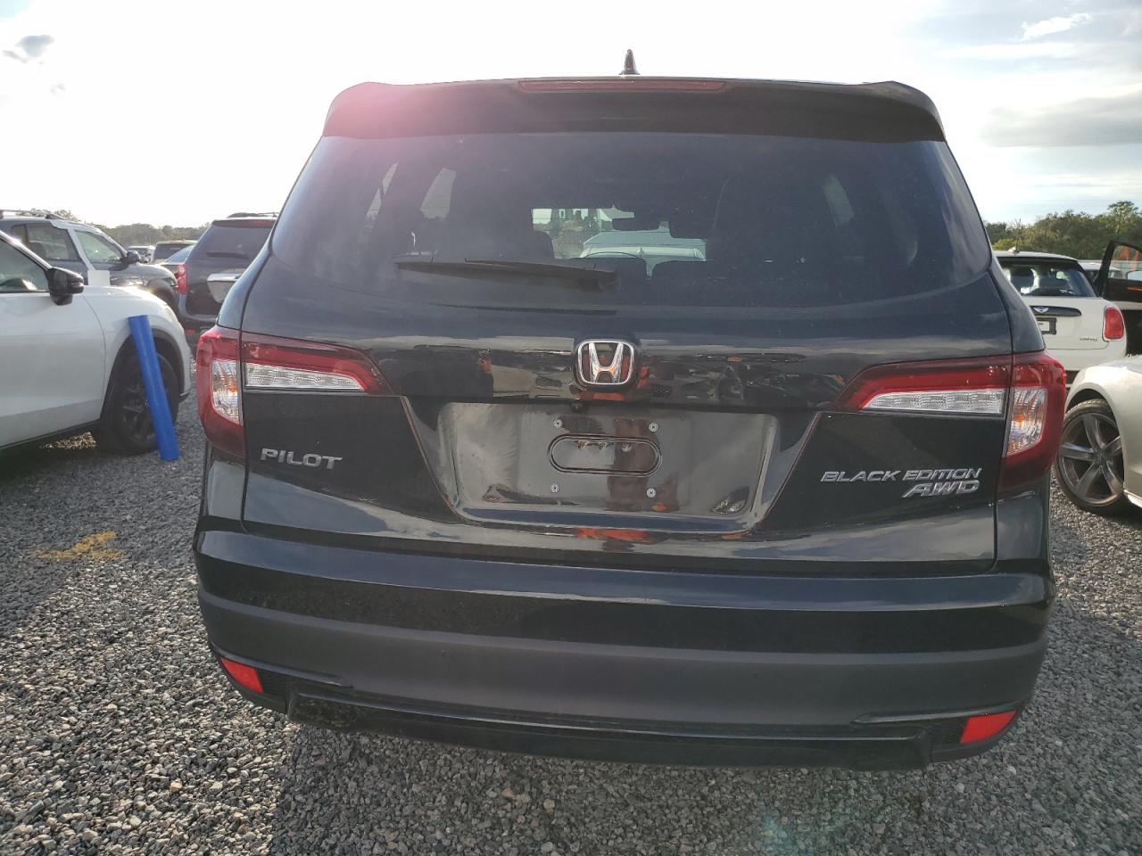 2021 Honda Pilot Black VIN: 5FNYF6H74MB003416 Lot: 73811634