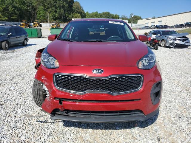  KIA SPORTAGE 2018 Красный