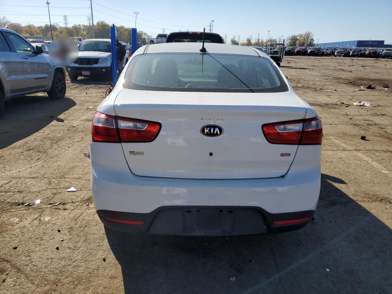 2014 Kia Rio Lx VIN: KNADM4A33E6392902 Lot: 75632774