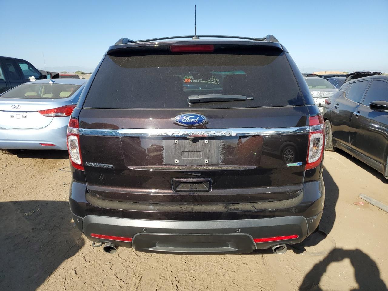 1FM5K8F80EGB10052 2014 Ford Explorer Limited