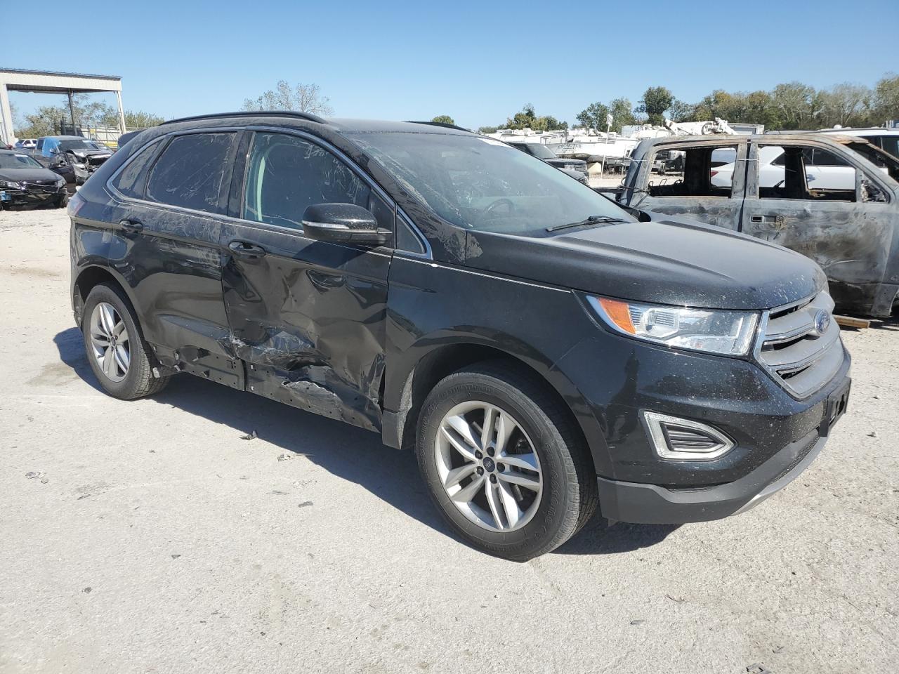 2015 Ford Edge Sel VIN: 2FMTK4J8XFBB06803 Lot: 75116064