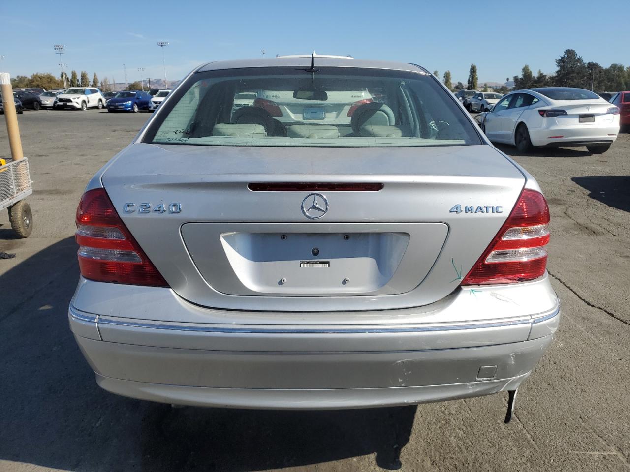 2005 Mercedes-Benz C 240 4Matic VIN: WDBRF81J35F661648 Lot: 77632304