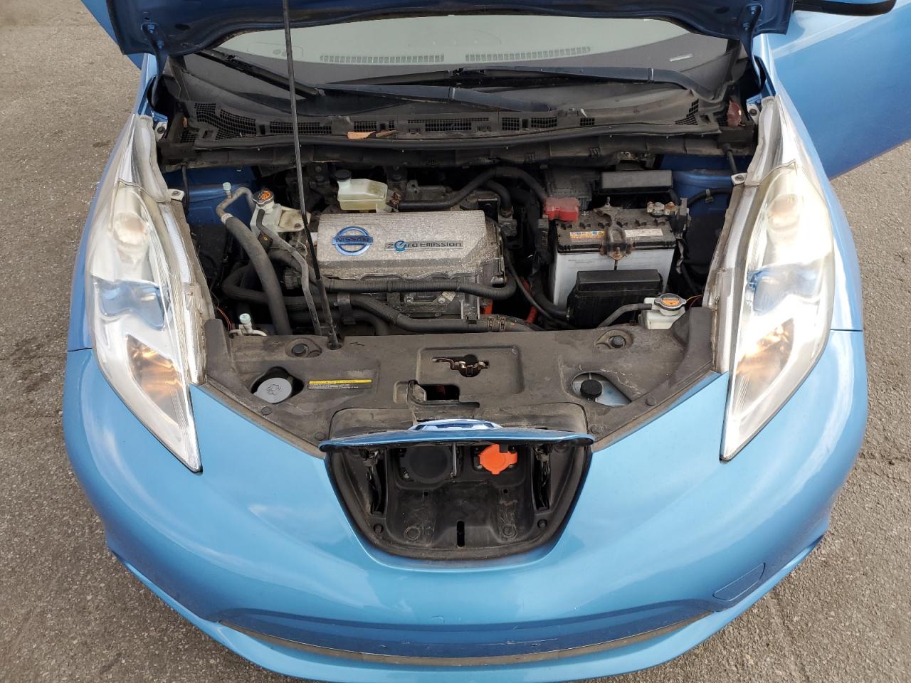 2012 Nissan Leaf Sv VIN: JN1AZ0CPXCT026985 Lot: 77036574