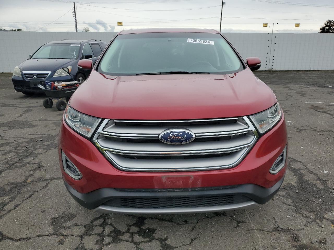 2018 Ford Edge Titanium VIN: 2FMPK4K99JBB43696 Lot: 75559924