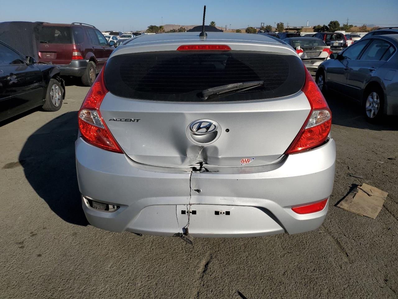 VIN KMHCT5AE3FU219771 2015 HYUNDAI ACCENT no.6