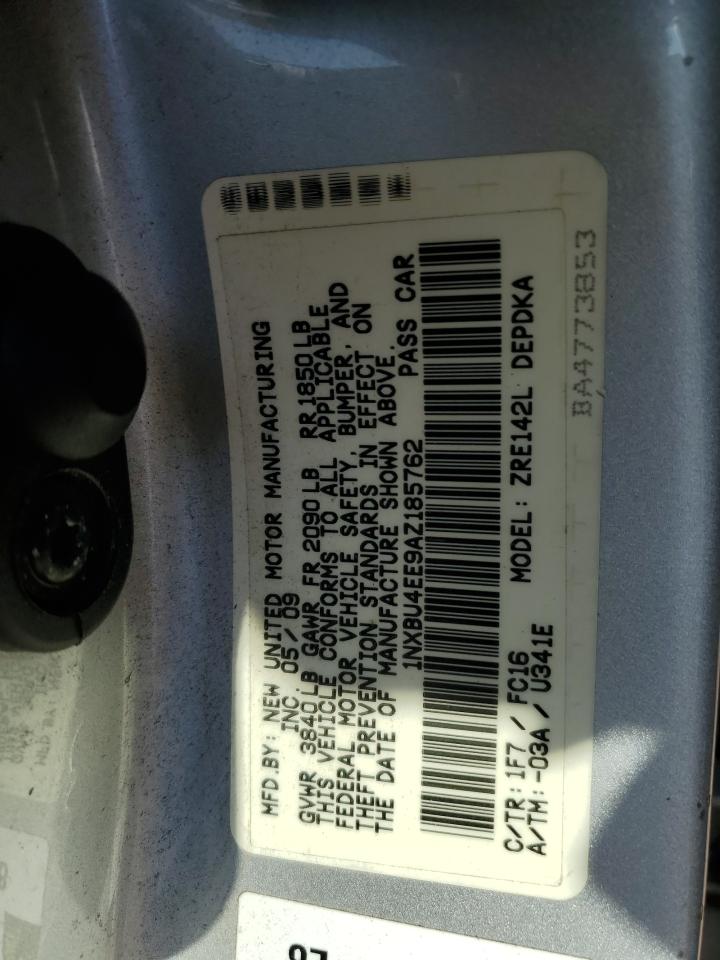 1NXBU4EE9AZ185762 2010 Toyota Corolla Base