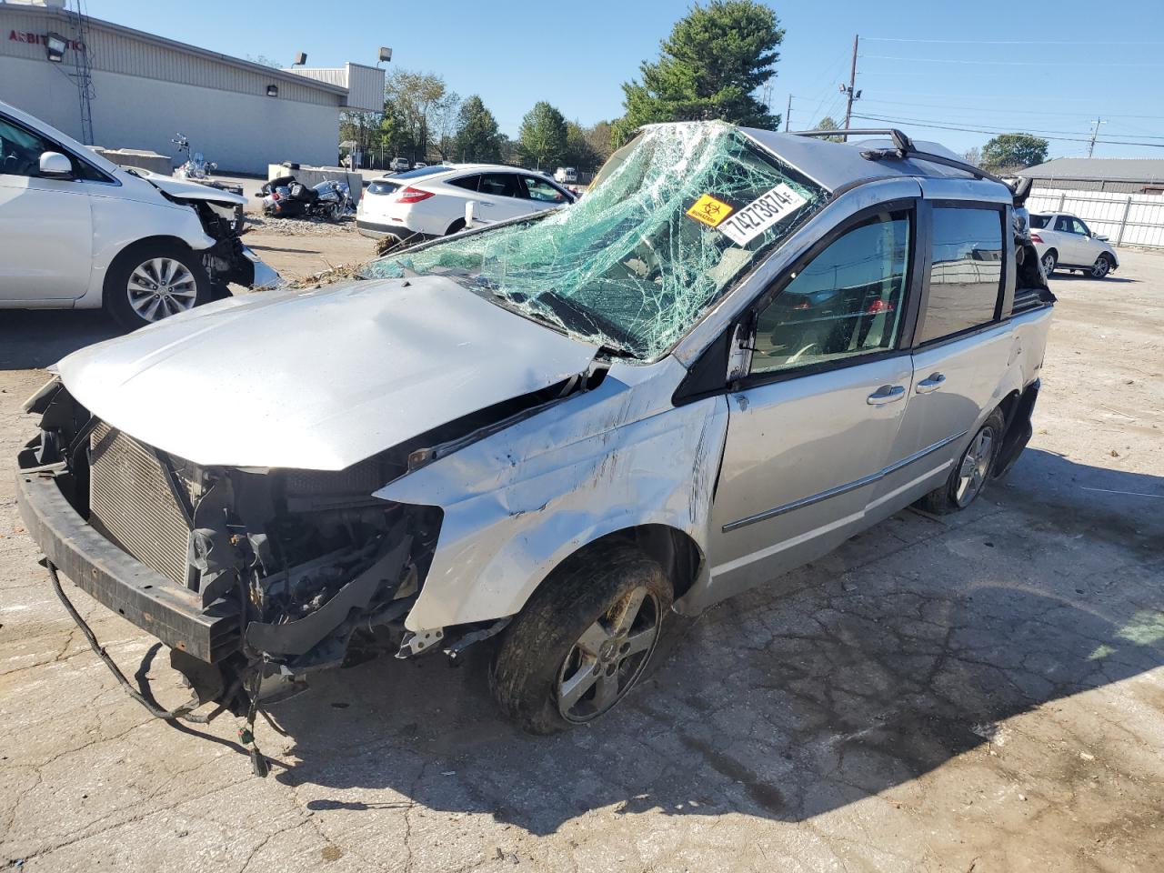 2010 Dodge Grand Caravan Sxt zu verkaufen in Lexington, KY - Rollover