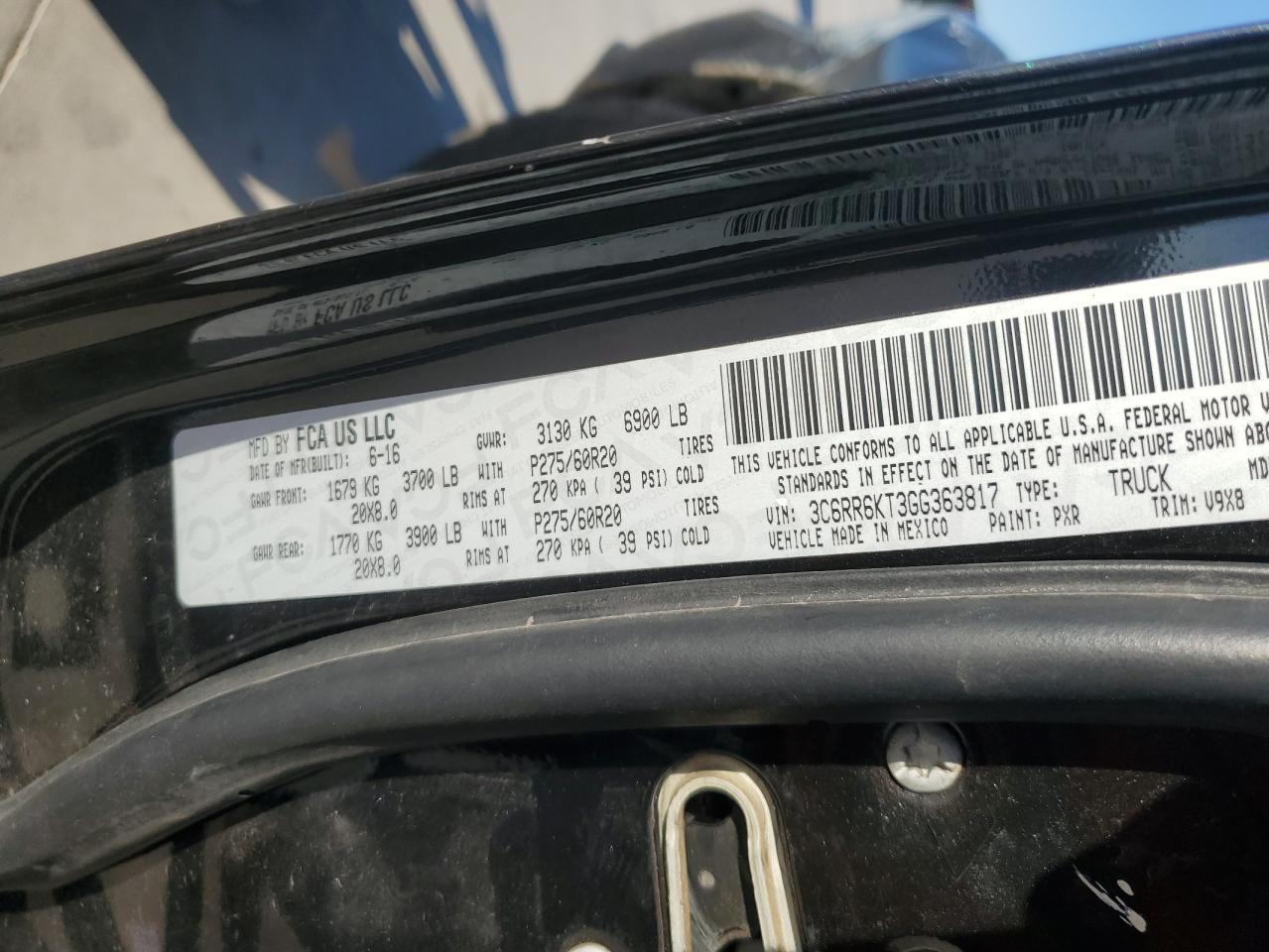 2016 RAM 1500 - Image 12