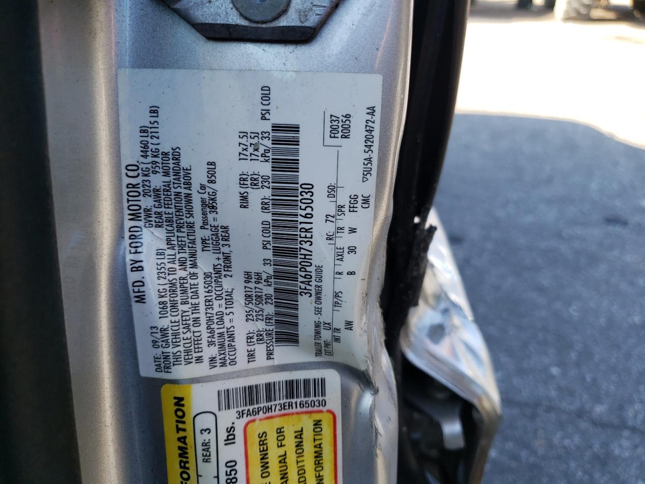 2014 Ford Fusion - Image 13