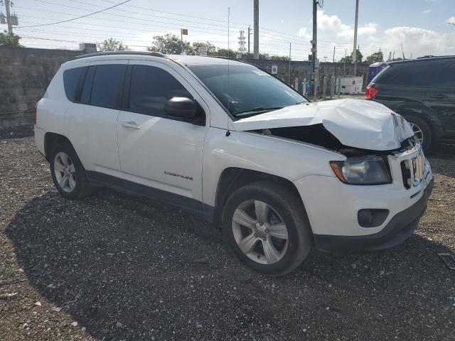  JEEP COMPASS 2016 Белы