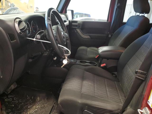 Parquets JEEP WRANGLER 2012 Red