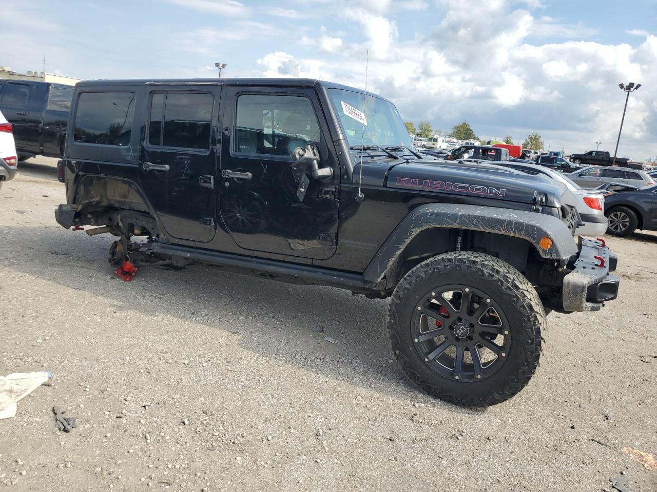 VIN 1C4HJWFG4EL317454 2014 JEEP WRANGLER no.4