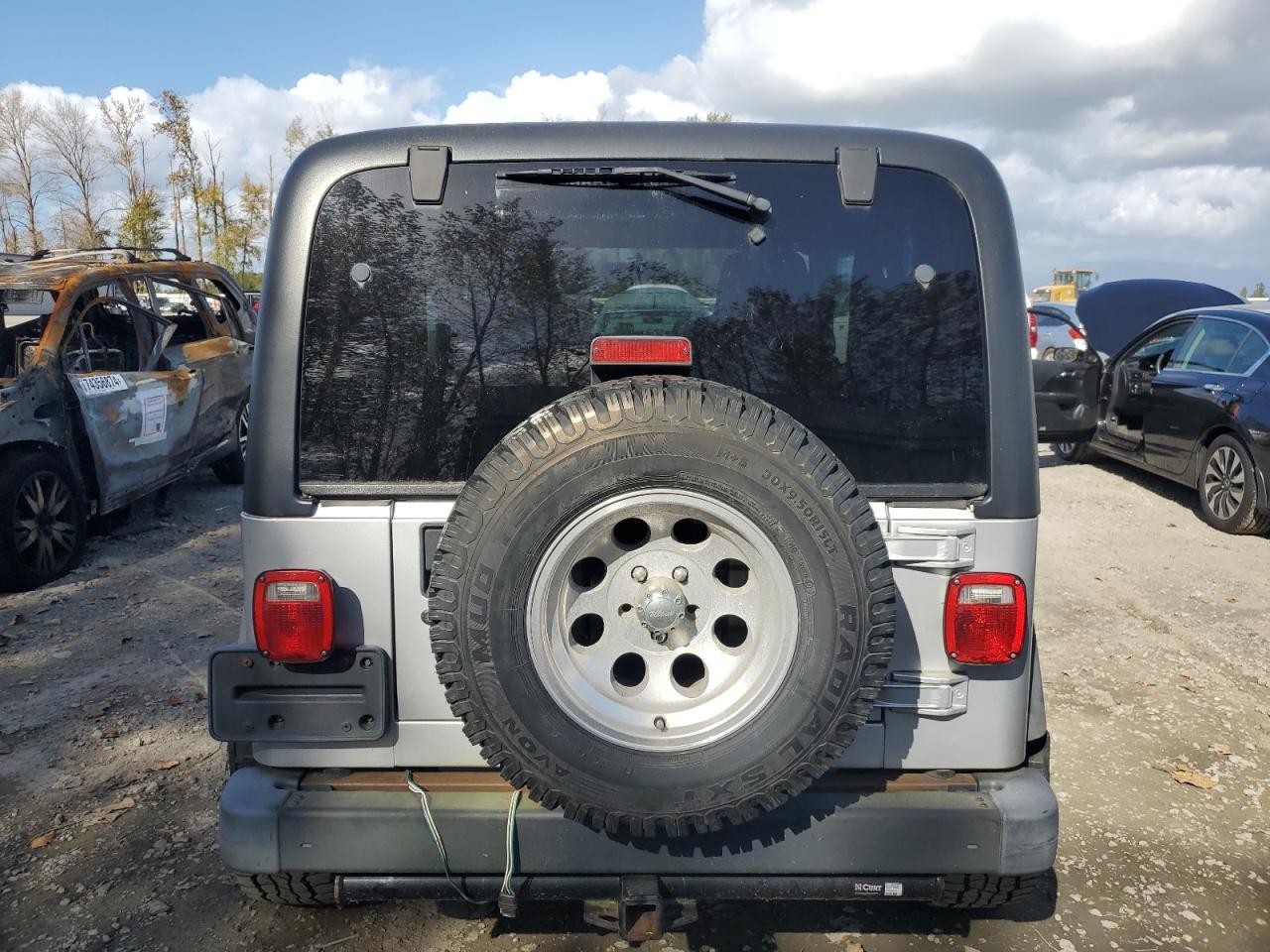 2004 Jeep Wrangler / Tj Sport VIN: 1J4FA49SX4P717600 Lot: 74516424