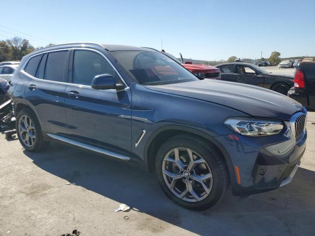  BMW X3 2022 Синий