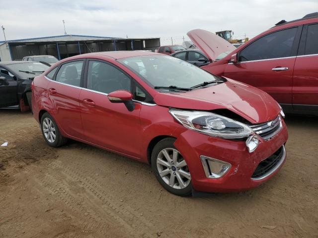  FORD FIESTA 2012 Red