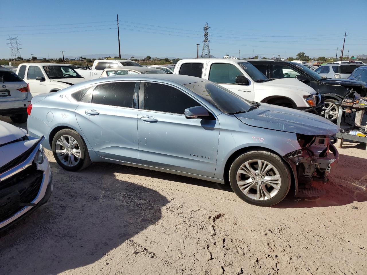 2014 Chevrolet Impala Lt VIN: 1G1125S32EU128073 Lot: 78050614