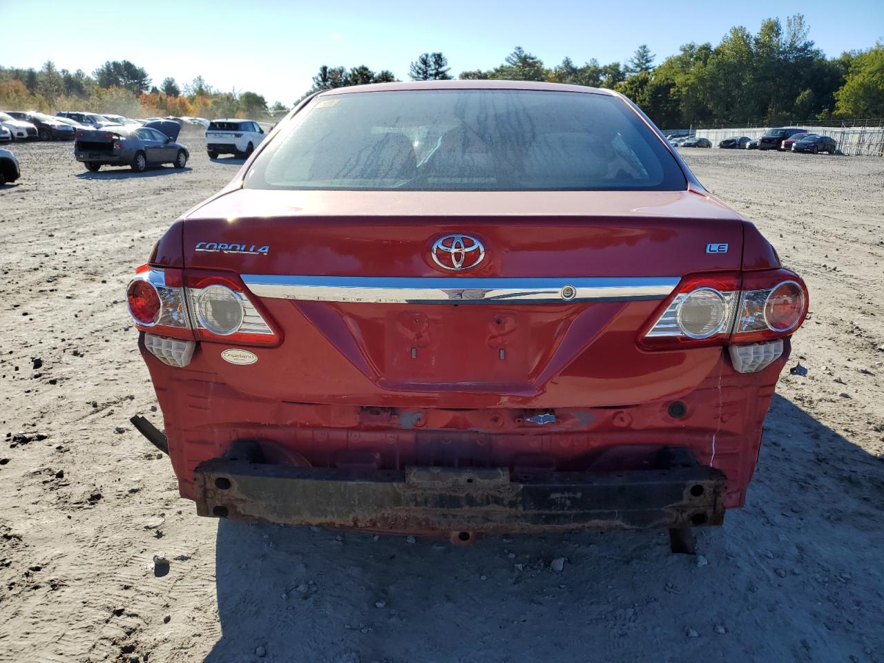 2011 Toyota Corolla Base VIN: 2T1BU4EE2BC591501 Lot: 75556204