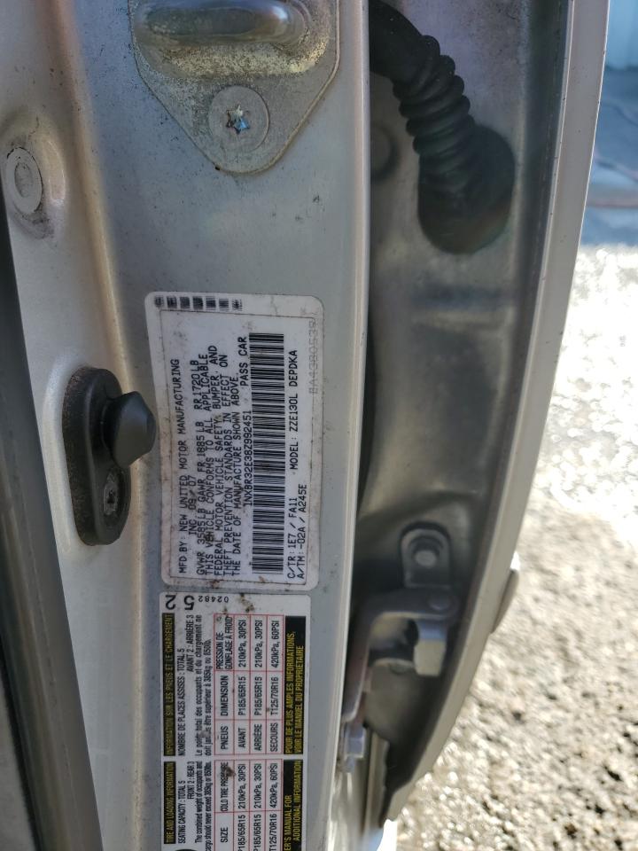 2008 Toyota Corolla Ce VIN: 1NXBR32E38Z992451 Lot: 77630134