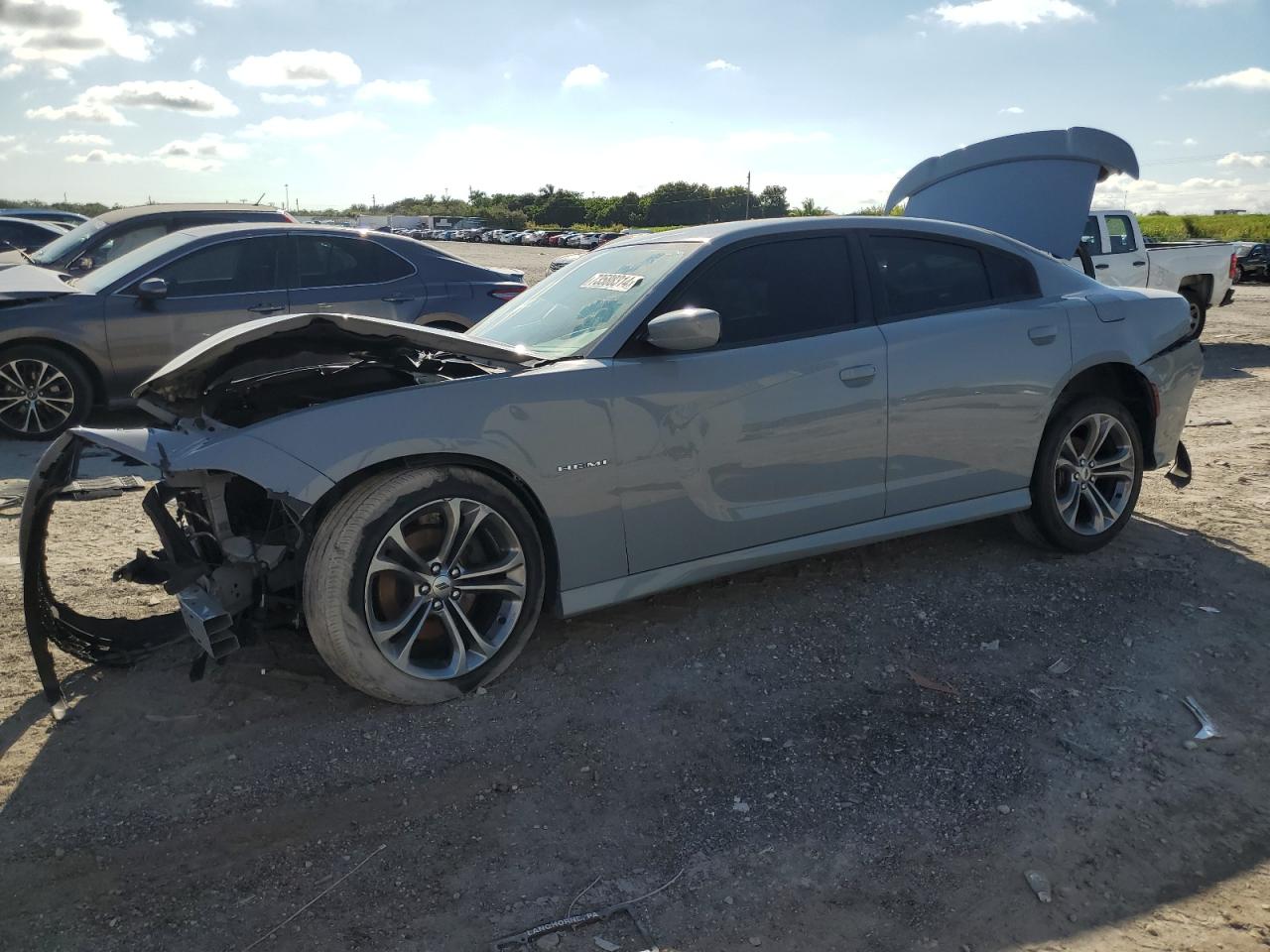 2C3CDXCT2MH514695 2021 DODGE CHARGER - Image 1