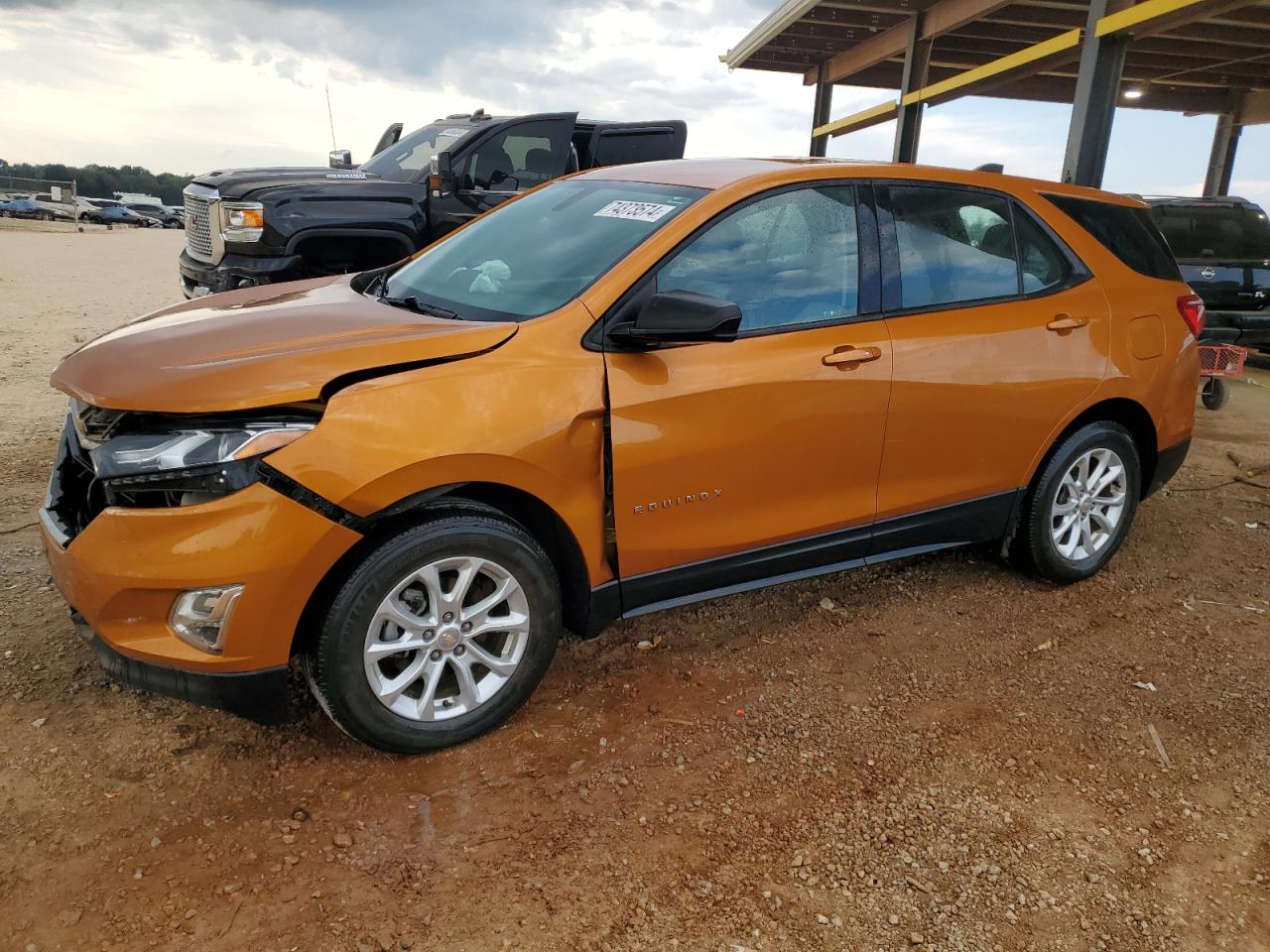 2018 Chevrolet Equinox Ls VIN: 2GNAXHEV6J6144834 Lot: 74373574