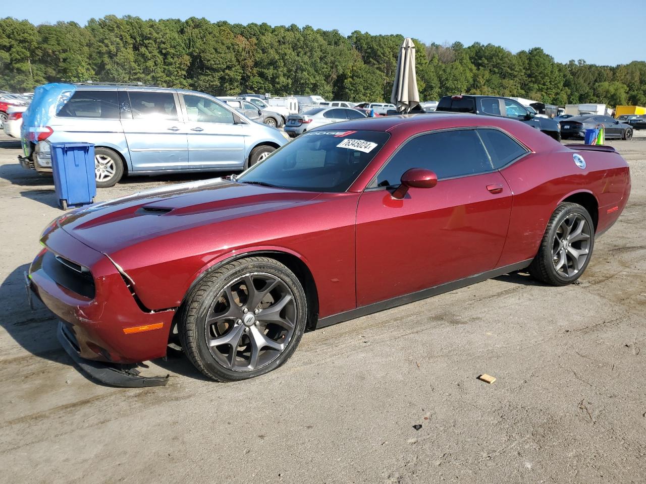 2019 Dodge Challenger Sxt VIN: 2C3CDZAG8KH672005 Lot: 76345024