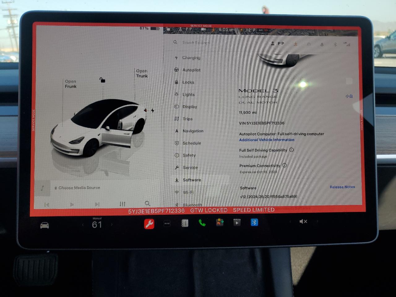 5YJ3E1EB5PF712336 2023 Tesla Model 3