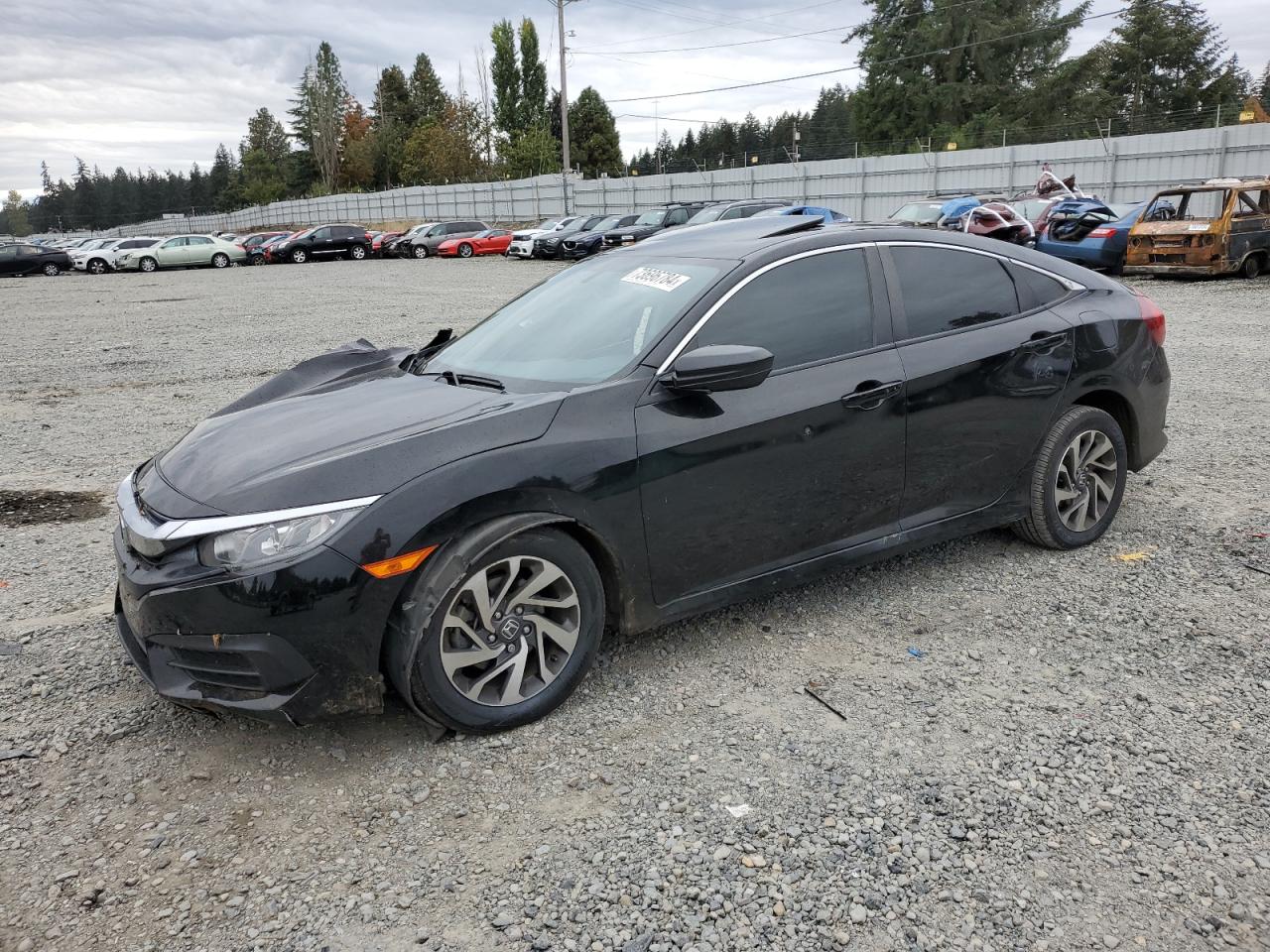 VIN 2HGFC2F74JH590851 2018 HONDA CIVIC no.1