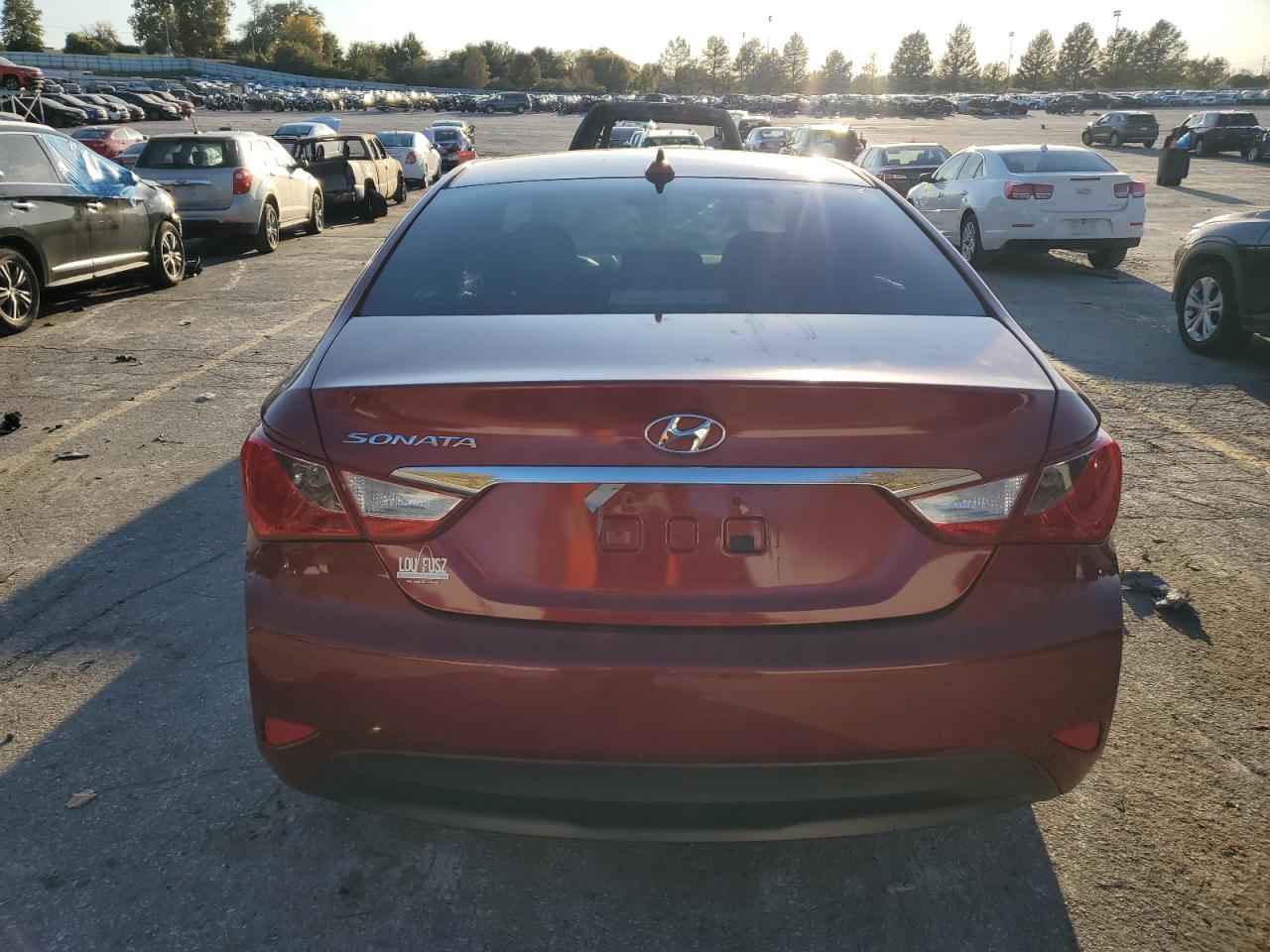 2014 Hyundai Sonata Gls VIN: 5NPEB4AC8EH865499 Lot: 77018164