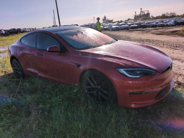  TESLA MODEL S 2022 Червоний