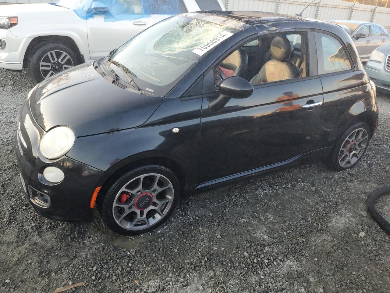 2018 Fiat 500 Sport VIN: 3C3CFFBR1CT115504 Lot: 76950914