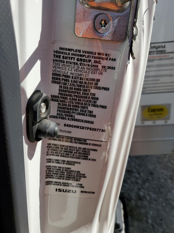 2023 Isuzu Npr Hd - Trucks VIN: 54DC4W1D7PS207730 Lot: 70396475