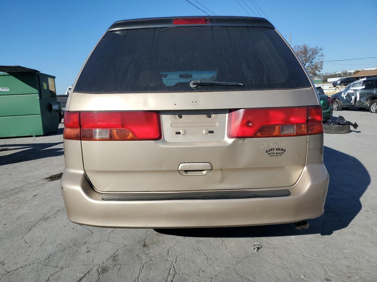 2001 Honda Odyssey Ex VIN: 2HKRL18601H532835 Lot: 76120514