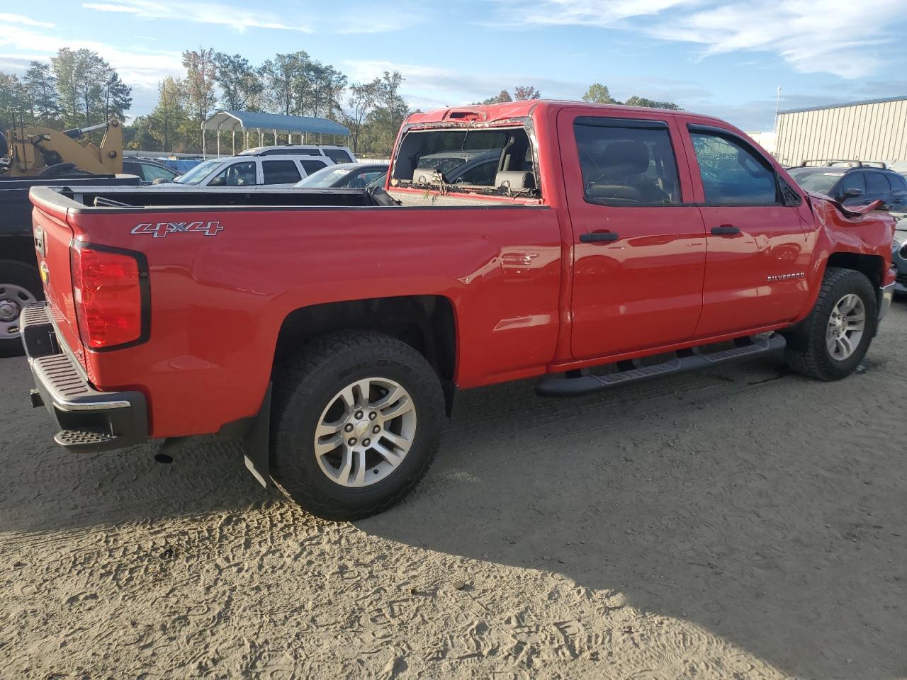 2014 Chevrolet Silverado K1500 Lt VIN: 1GCUKRECXEF194303 Lot: 74183534