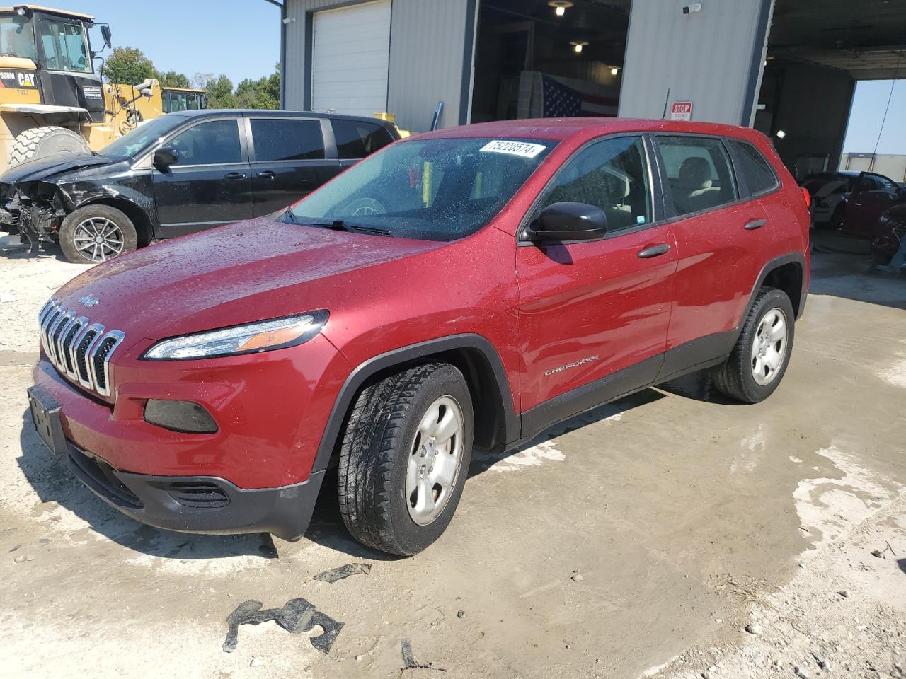 1C4PJMAB8HW627735 2017 Jeep Cherokee Sport