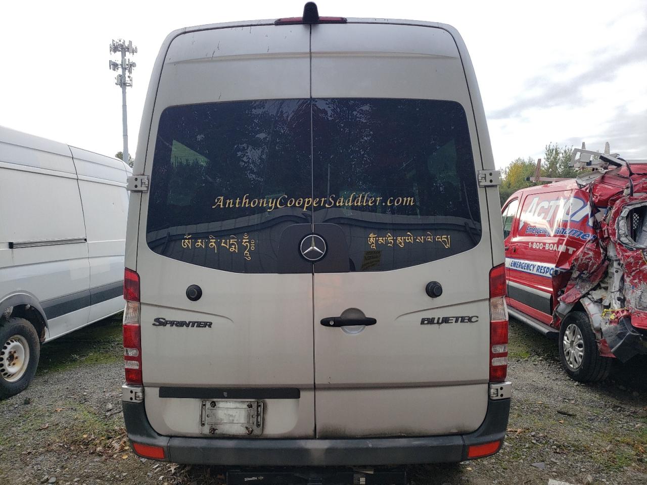 2011 Mercedes-Benz Sprinter 2500 VIN: WDZPE7CC7B5522225 Lot: 73393364