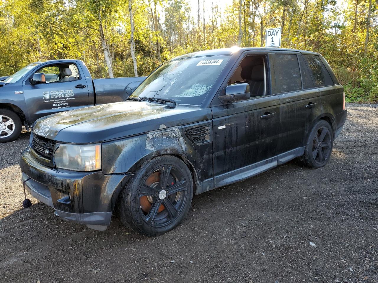 2011 Land Rover Range Rover Sport Sc for Sale in Cookstown, ON - Burn - Engine