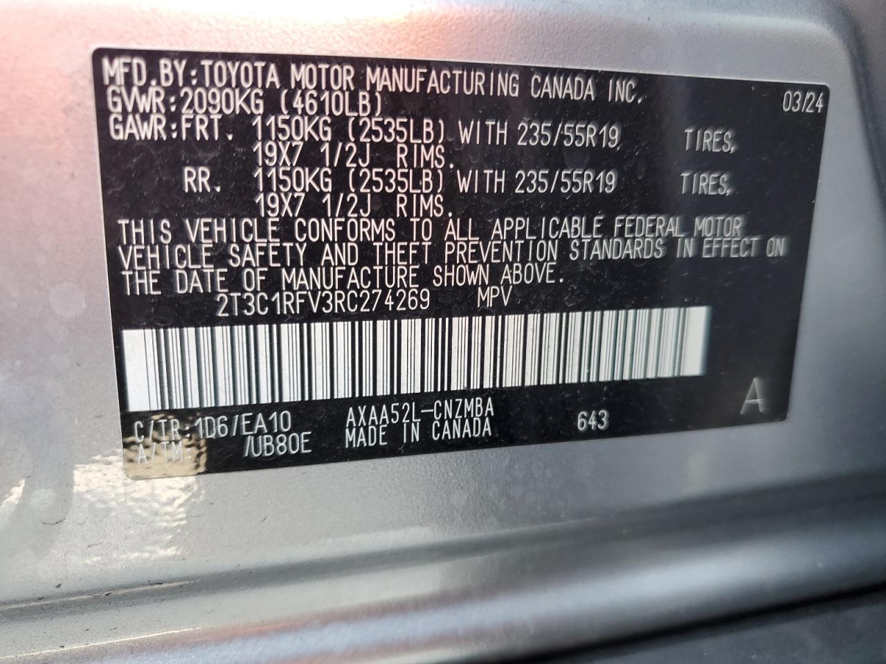 2024 Toyota RAV 4 - Image 13