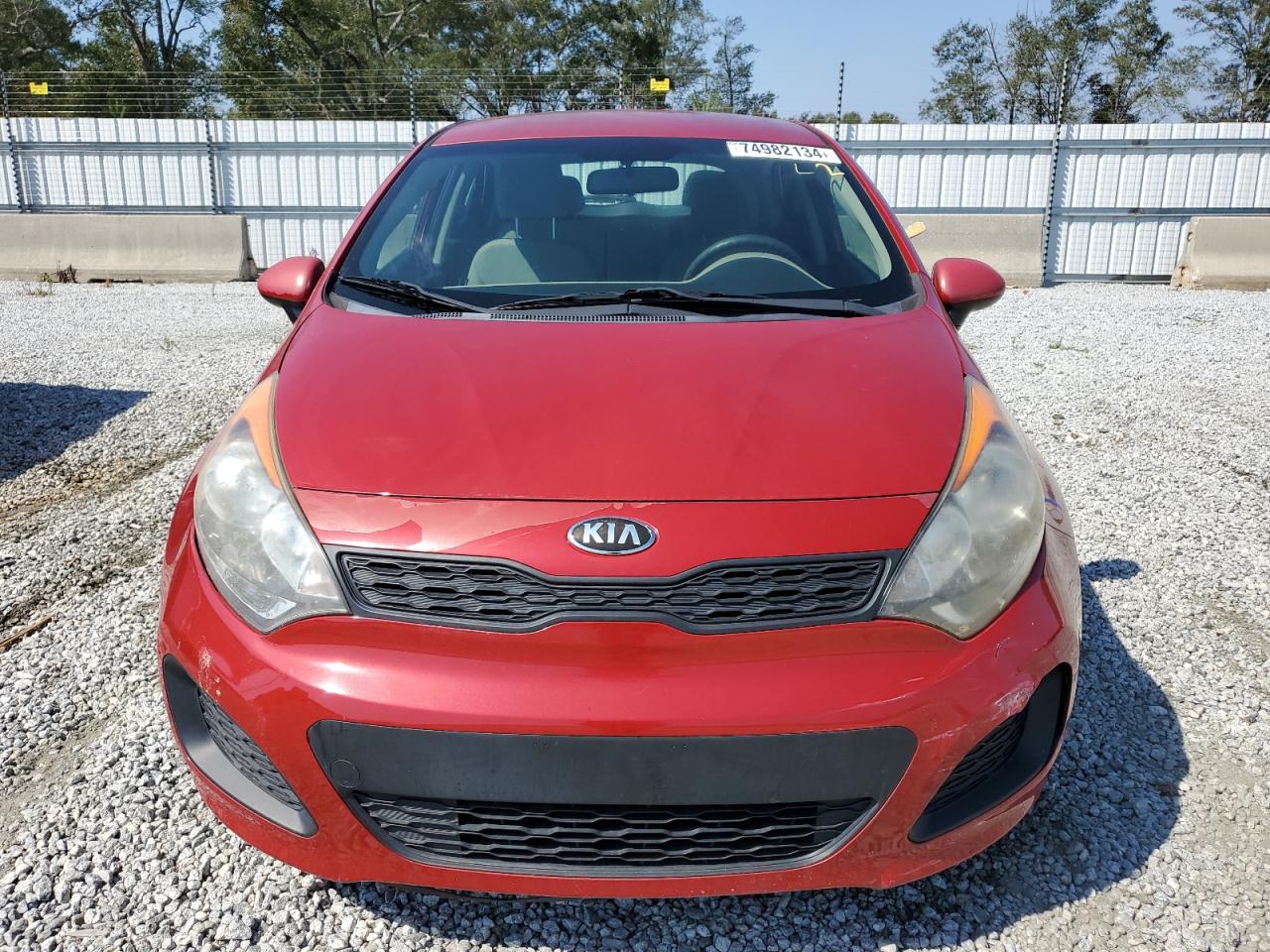 2014 Kia Rio Lx VIN: KNADM5A35E6356053 Lot: 74982134